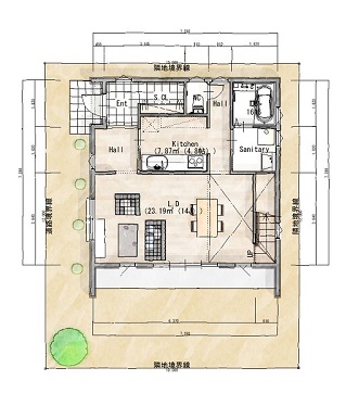 30 坪 間取り