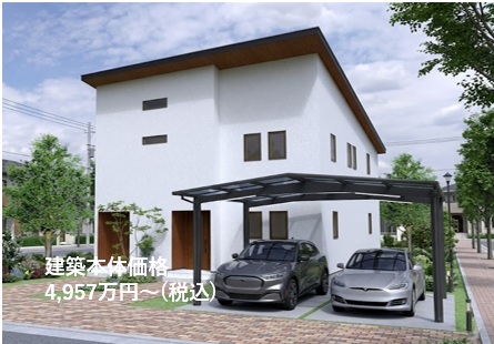 小屋裏付き二世帯住宅【プラン例】