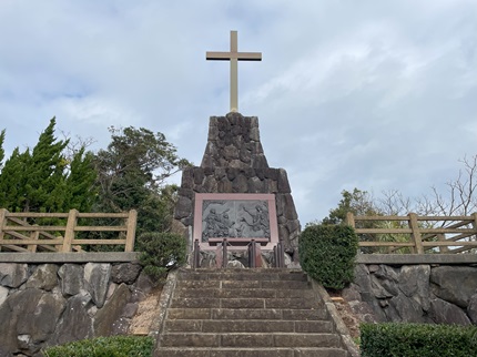 クルスの丘公園のガスパル　―キリシタン聖地―