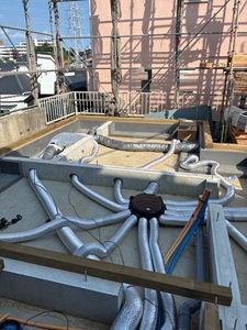 パッシブデザインハウス・LDKに延長するL字型広々バルコニーがある家（横浜市）