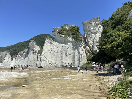 仏ヶ浦　―　国定公園下北半島　―