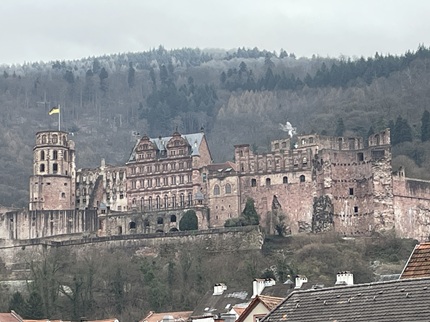 ドイツ・ハイデルベルク城と旧市街地
