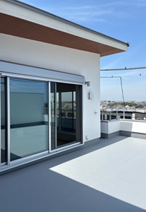 パッシブデザインハウス・ビルトインガレージ＆ビッグバルコニーのある家（横浜市）