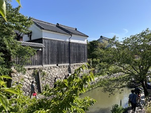 近江八幡堀　―水郷と歴史的建造物の景観ー