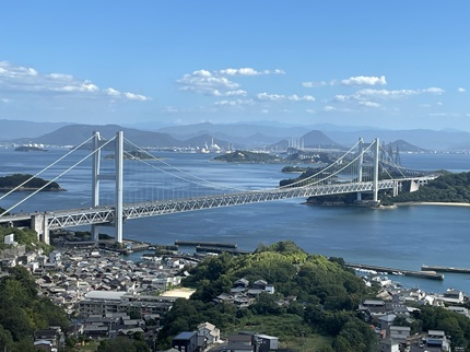 瀬戸大橋　－鉄道道路併用橋－
